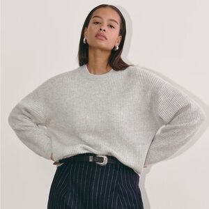 The Cocoon Crew in Wool Cashmere